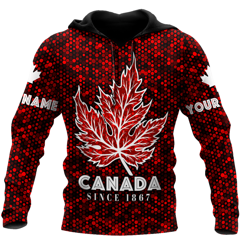 Canada Day No28 Personalize Premium Unisex Hoodie