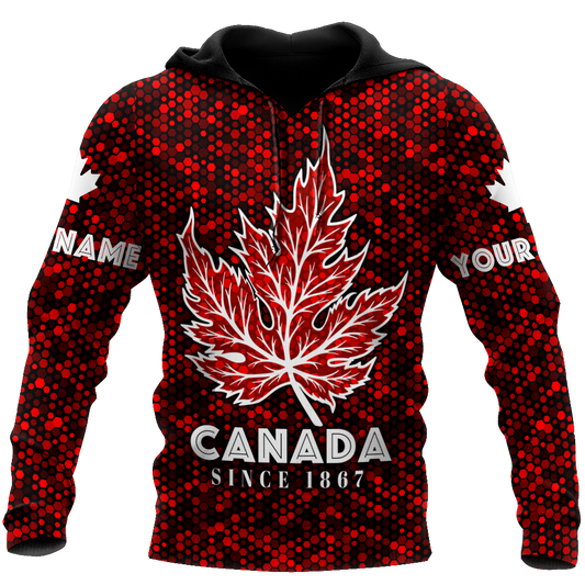 Canada Day No28 Personalize Premium Unisex Hoodie