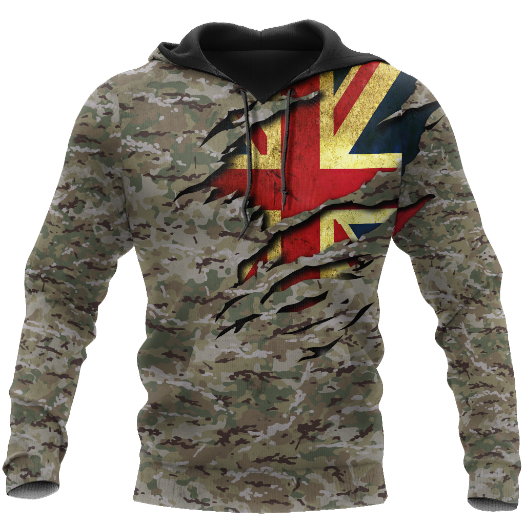 British Camo Just the tip I promise 3D Design Print Shirts