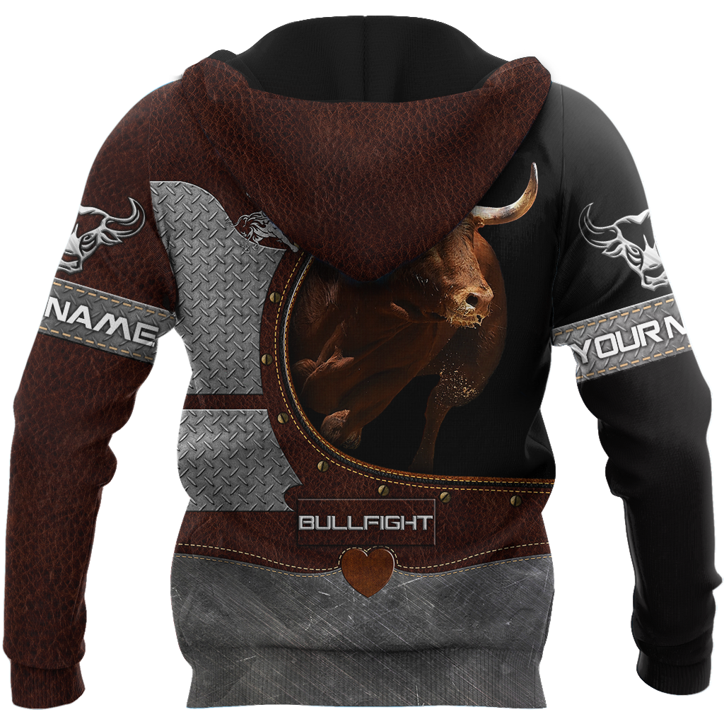 Bullfight Persionalized Your Name 3D All Over Printed Shirts JJ24052102 KT