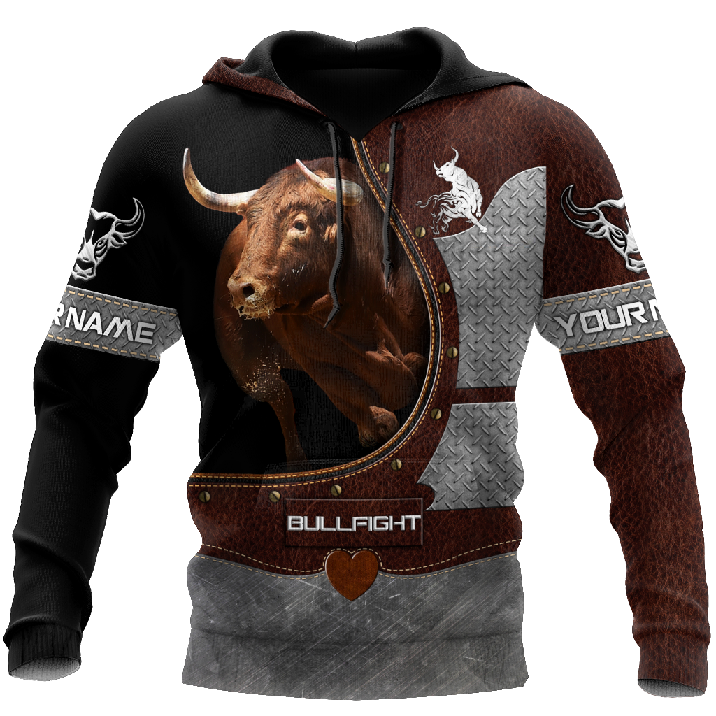 Bullfight Persionalized Your Name 3D All Over Printed Shirts JJ24052102 KT