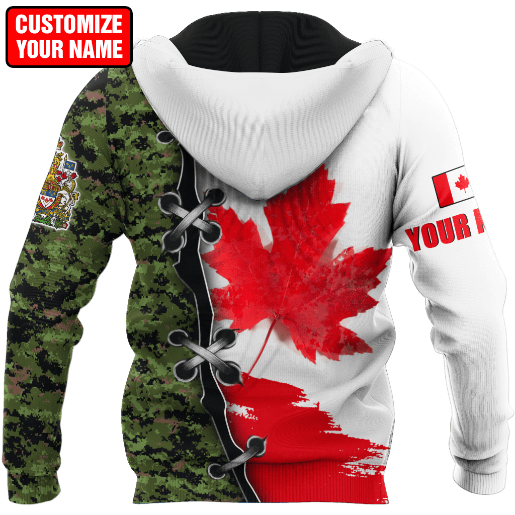 Canada Day No27 Personalize Premium Unisex Hoodie