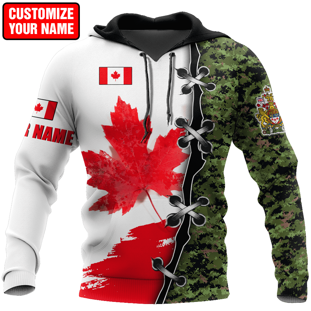 Canada Day No27 Personalize Premium Unisex Hoodie