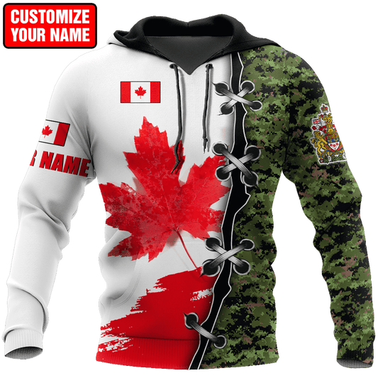 Canada Day No27 Personalize Premium Unisex Hoodie