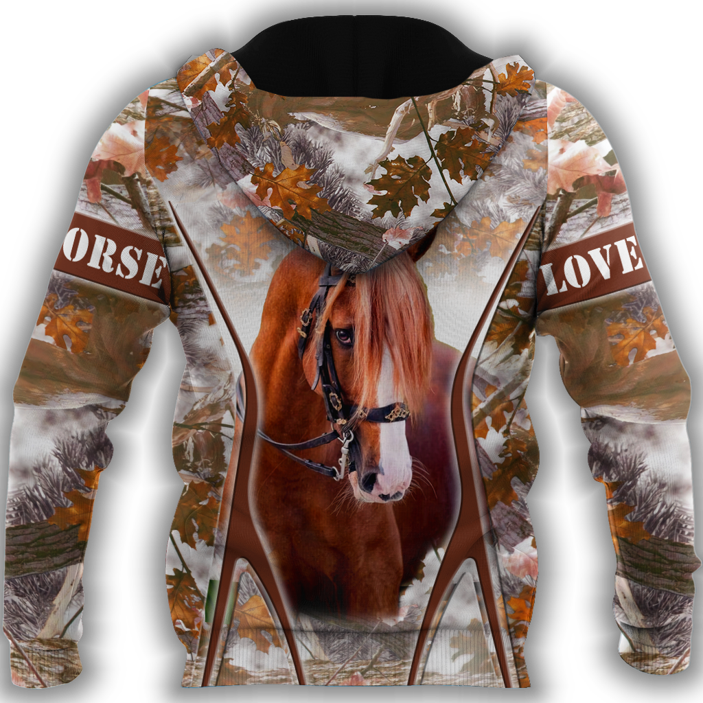 Beautiful American Quarter Horse 3D All Over Printed Shirts For Men And Women NTN24122002CL