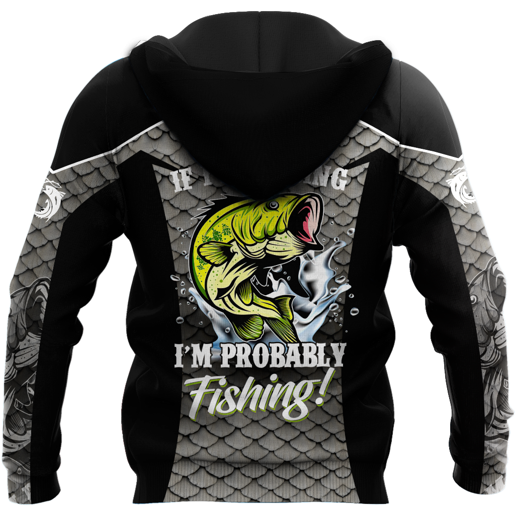 Bass Silver Sports Probably Fishing 3d print shirts