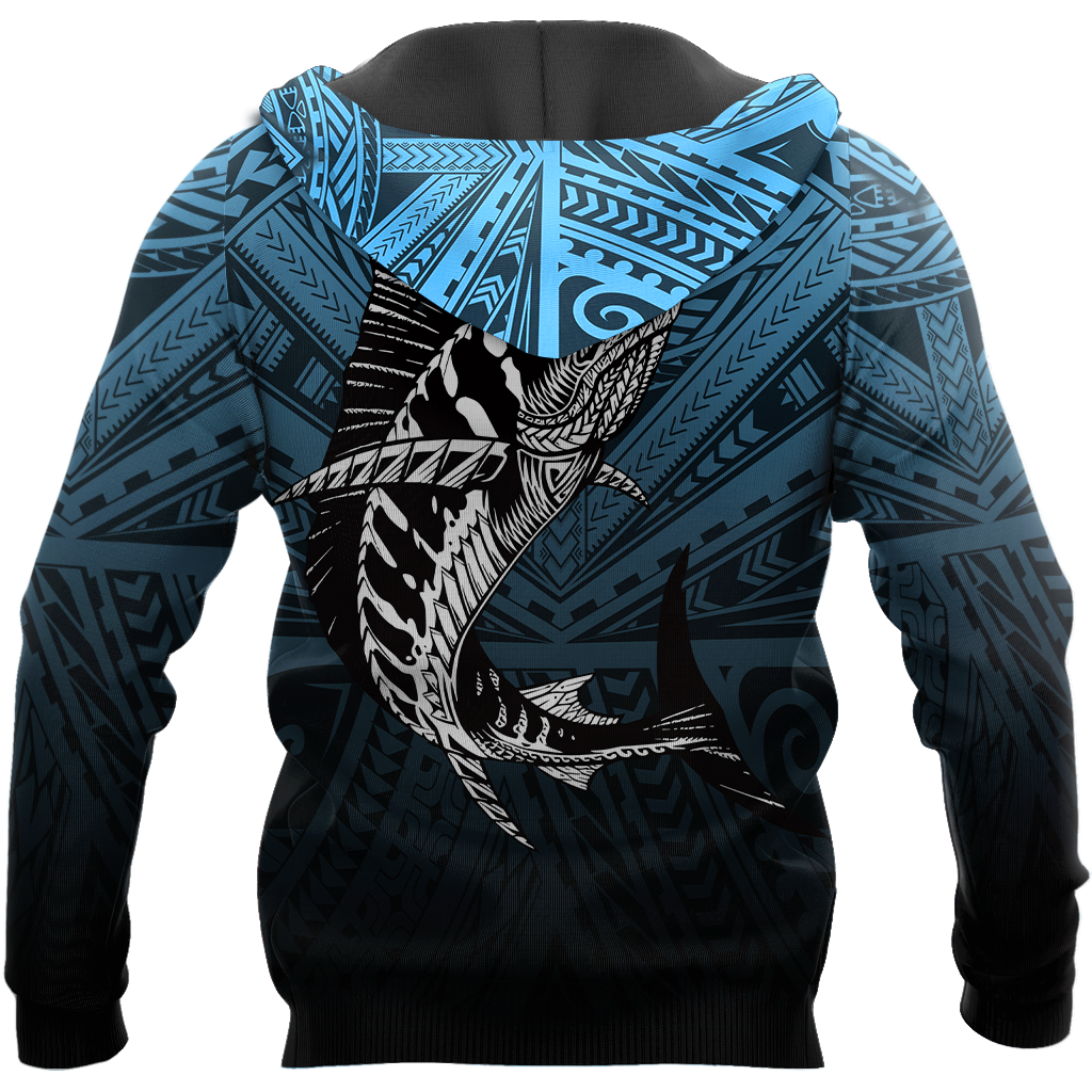 Amazing Polynesian Mahi Mahi Go Fishing Unisex Personalized Deluxe Hoodie ML