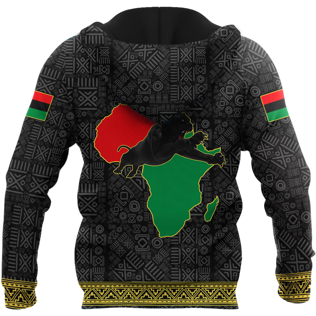 African American Persionalized Your Name 3D All Over Printed Shirts JJ26052103 KT