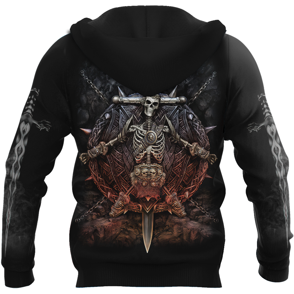 Warrior Skull Hoodie For Men And Women MH27022104