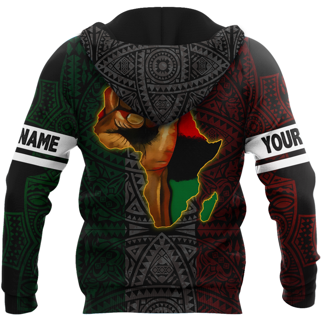 African American Persionalized Your Name 3D All Over Printed Shirts JJ27052101 KT