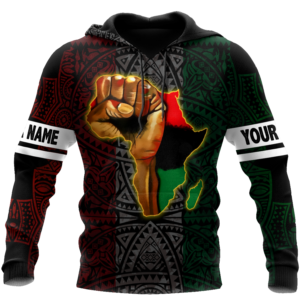 African American Persionalized Your Name 3D All Over Printed Shirts JJ27052101 KT