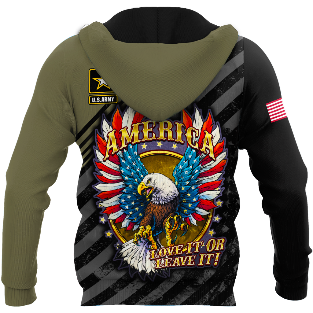 American US Army Unisex Hoodie