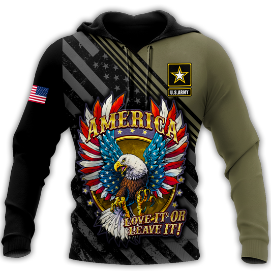 American US Army Unisex Hoodie