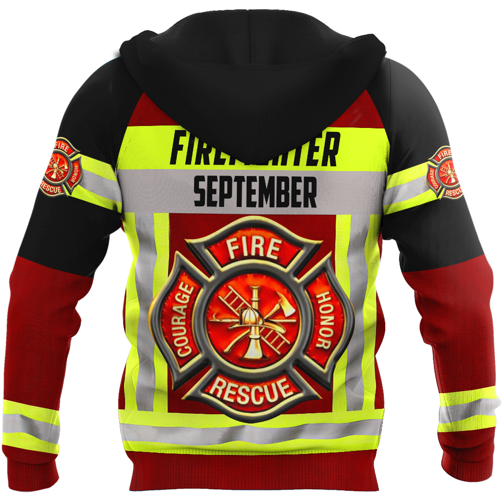 September Firefighter Hoodie For Men And Women MH28012109