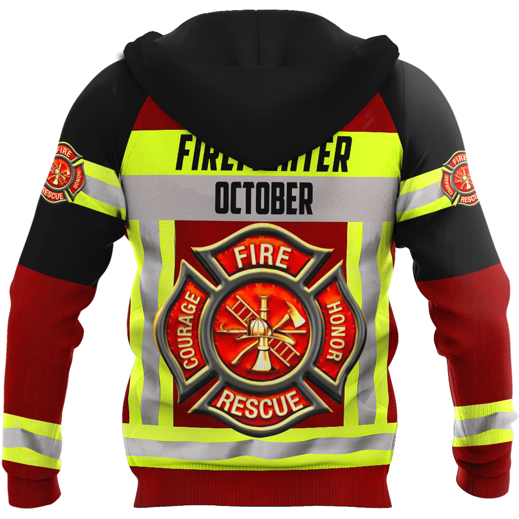 October Firefighter Hoodie For Men And Women MH28012110