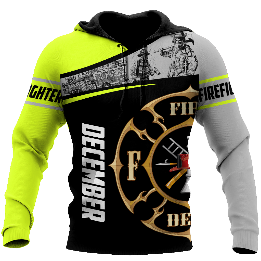 December Firefighter Hoodie For Men And Women MH28012124