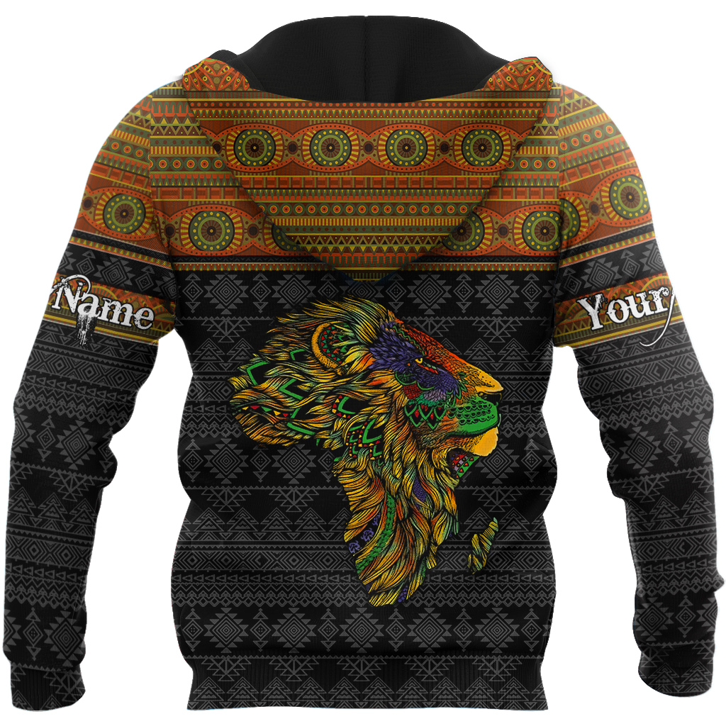 African American Persionalized Your Name 3D All Over Printed Shirts JJ28052101 KT