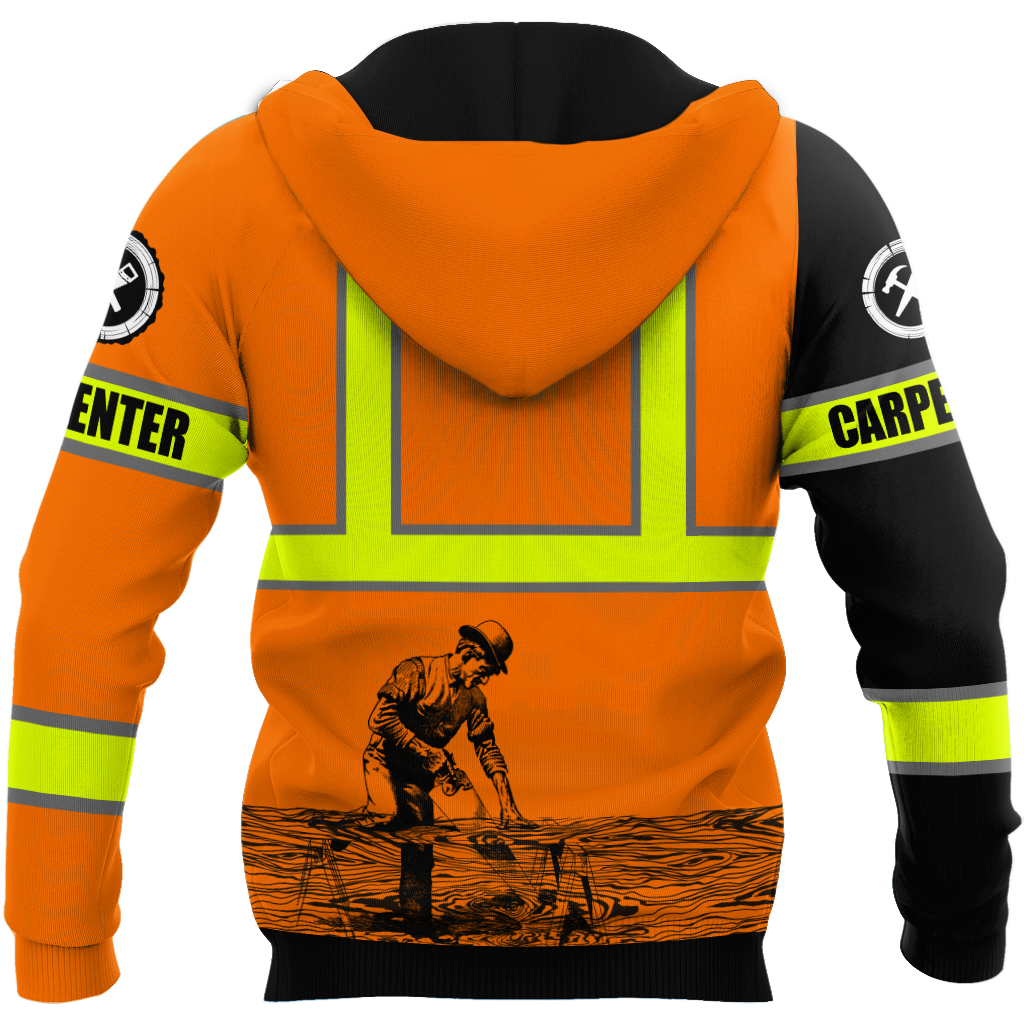 Tmarc Tee Personalized Name Carpenter 3D Printed Combo Hoodie + Sweatpants NTN29052102