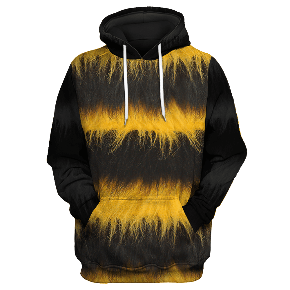 Bee No1 Cosplay 3D Over Printed Unisex Deluxe Hoodie ML