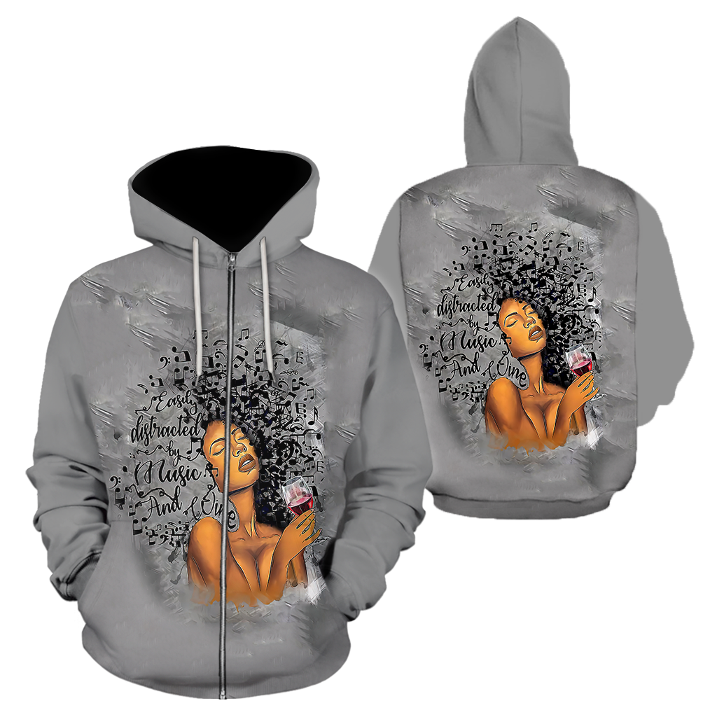 African Girl Lose My Mind And Find My Soul Unisex Deluxe Hoodie ML