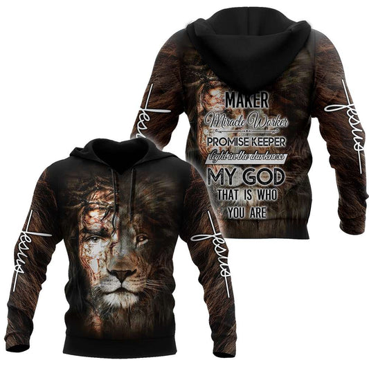 Way Maker, Miracle Worker - Christian - 3D All Over Printed Style for Men and Women