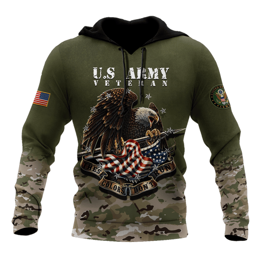 US Veteran 3D All Over Printed Hoodie