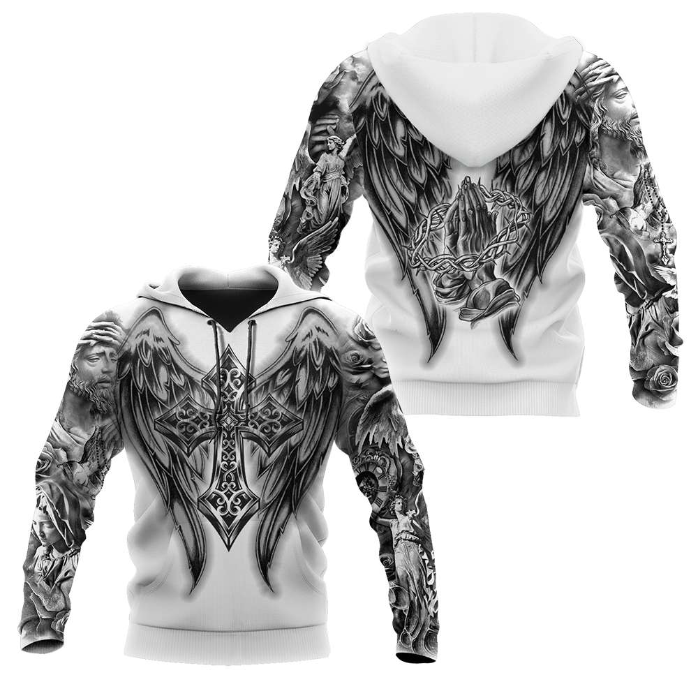 Wings of God Gothic Vibe - Christian - 3D All Over Printed Style for Men and Women