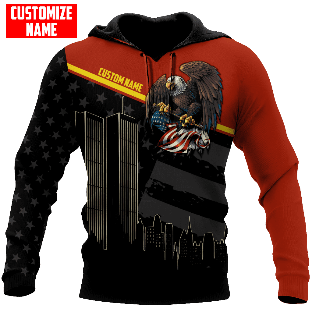 Customize Name Firefighter 3D All Over Printed Unisex Shirts