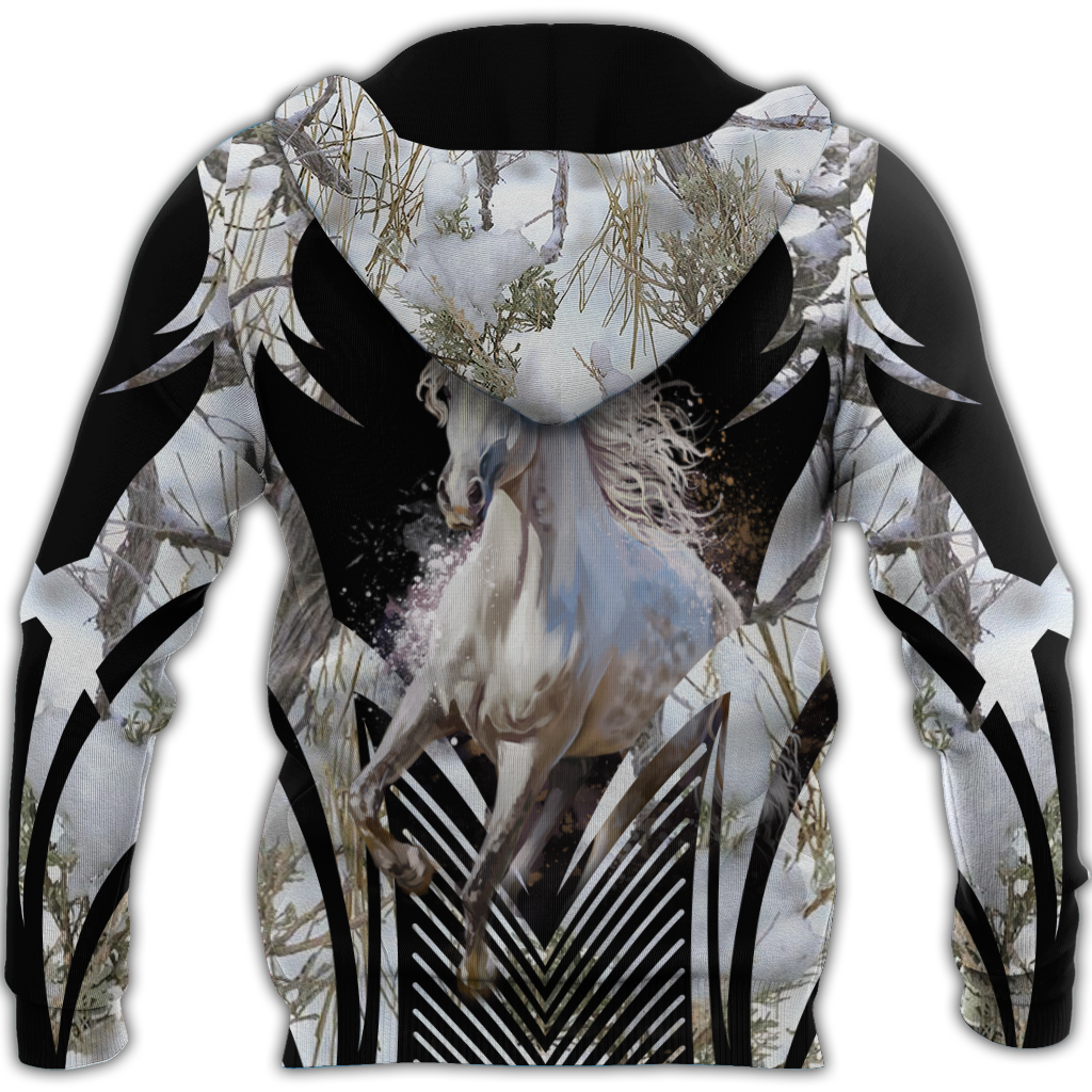 White Horse 3D All Over Printed Shirts For Men And Women NTN1218204CL