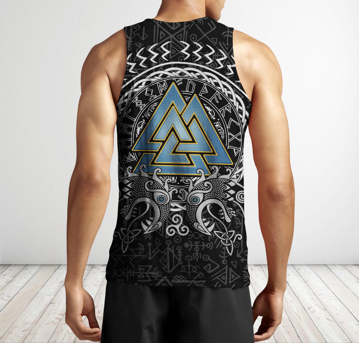 Viking Odin - Wotan Pullover Hoodie A0 - Amaze Style™-ALL OVER PRINT HOODIES