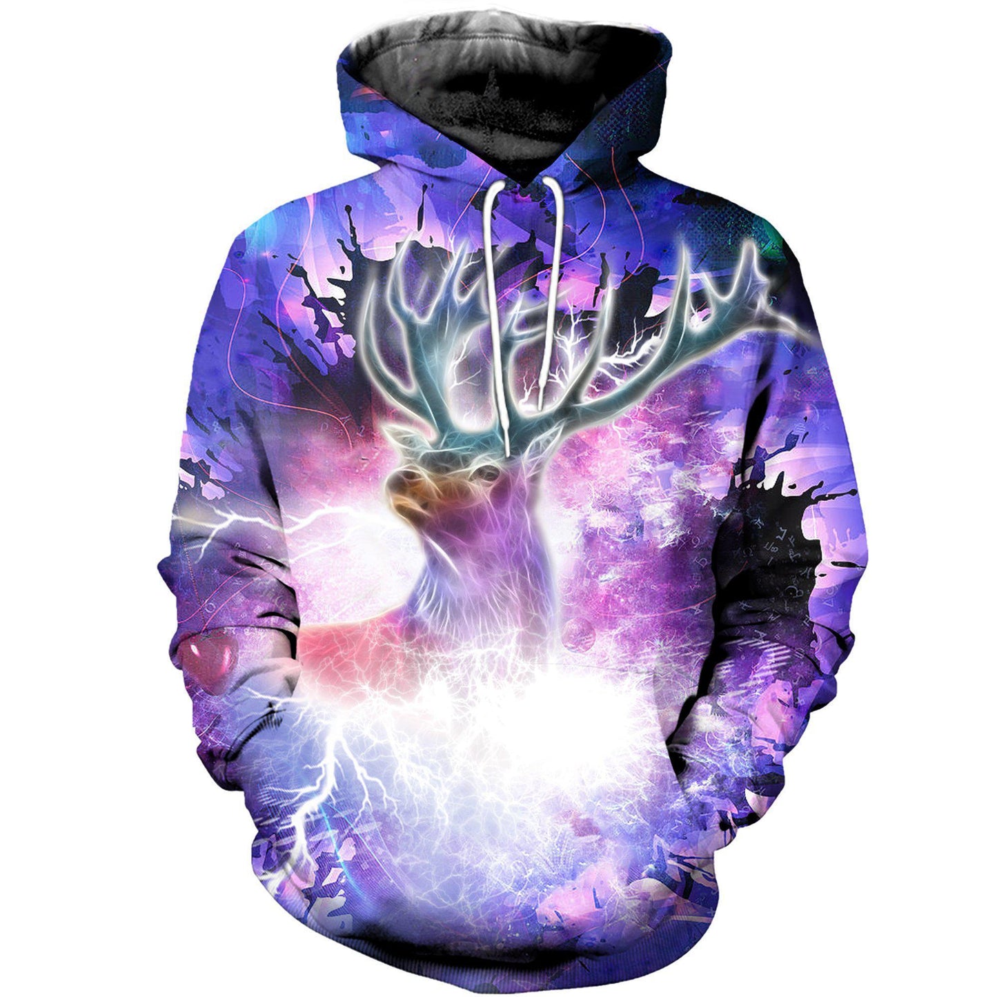 3D All Over Printed Deer Tops-Apparel-6teenth World-Hoodie-S-Vibe Cosy™