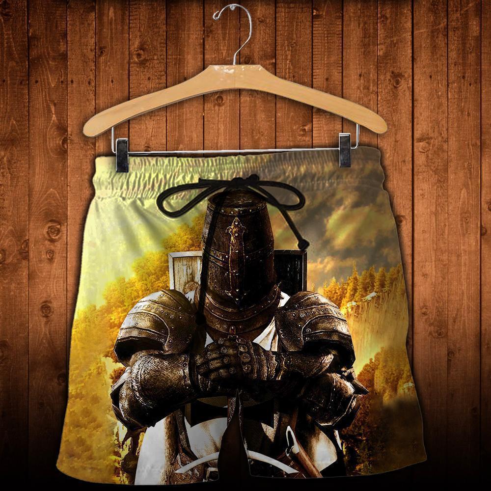3D All Over Printed Teutonic Knight Clothes-6teenth World-Shorts-XS-Vibe Cosy™