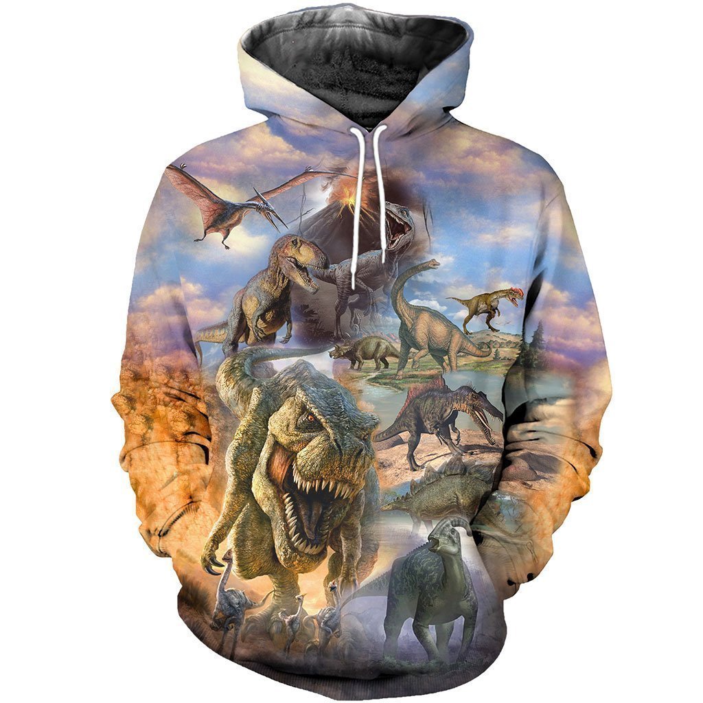 3D All Over Printed Dinosaurs Collection Art  Shirts and Shorts - Amaze Style™-3D All Over Printed Clothes