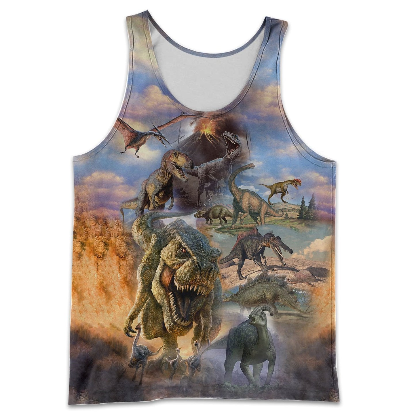 3D All Over Printed Dinosaurs Collection Art  Shirts and Shorts - Amaze Style™-3D All Over Printed Clothes