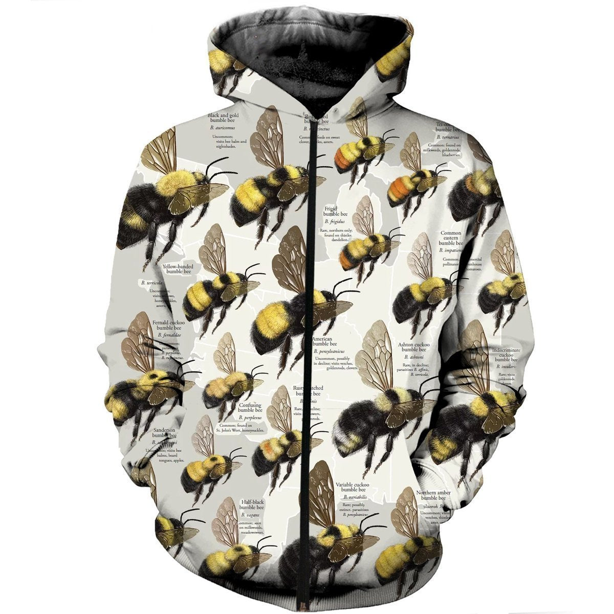3D All Over Printed Bumble Bees Shirts - Amaze Style™-Apparel