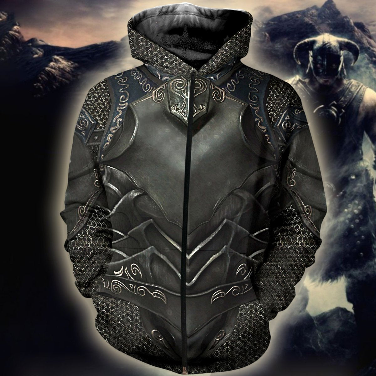 3D PRINTED EBONY MAIL CLOTHES - Amaze Style™-Apparel