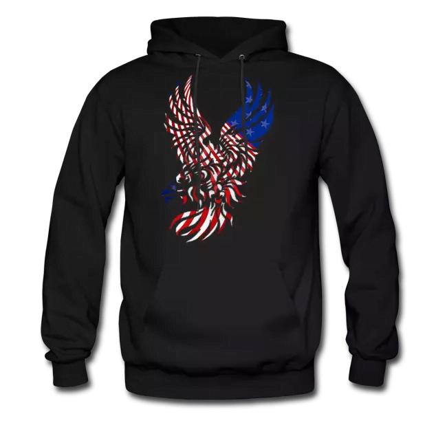 Adult American Eagle Hoodie HC1701 - Amaze Style™-Apparel