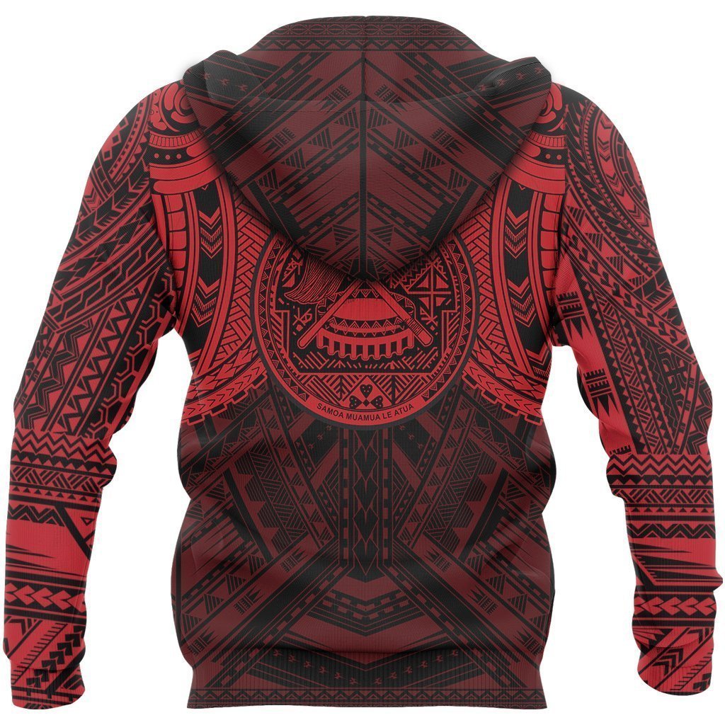 American Samoa Spirit Hoodie (Red) PL - Amaze Style™-Apparel