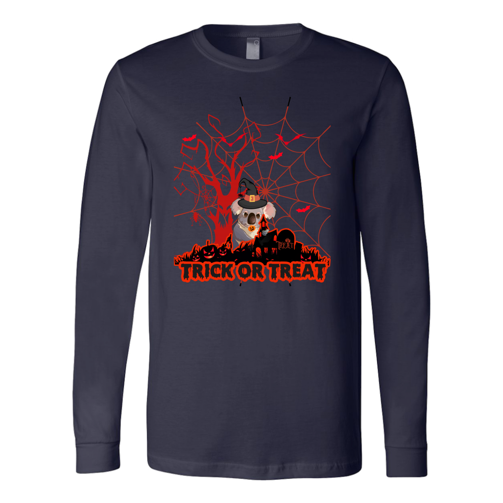 Australian Koala Trick or Treat Halloween Red T-Shirt 01 H9 - Amaze Style™-T-SHIRTS