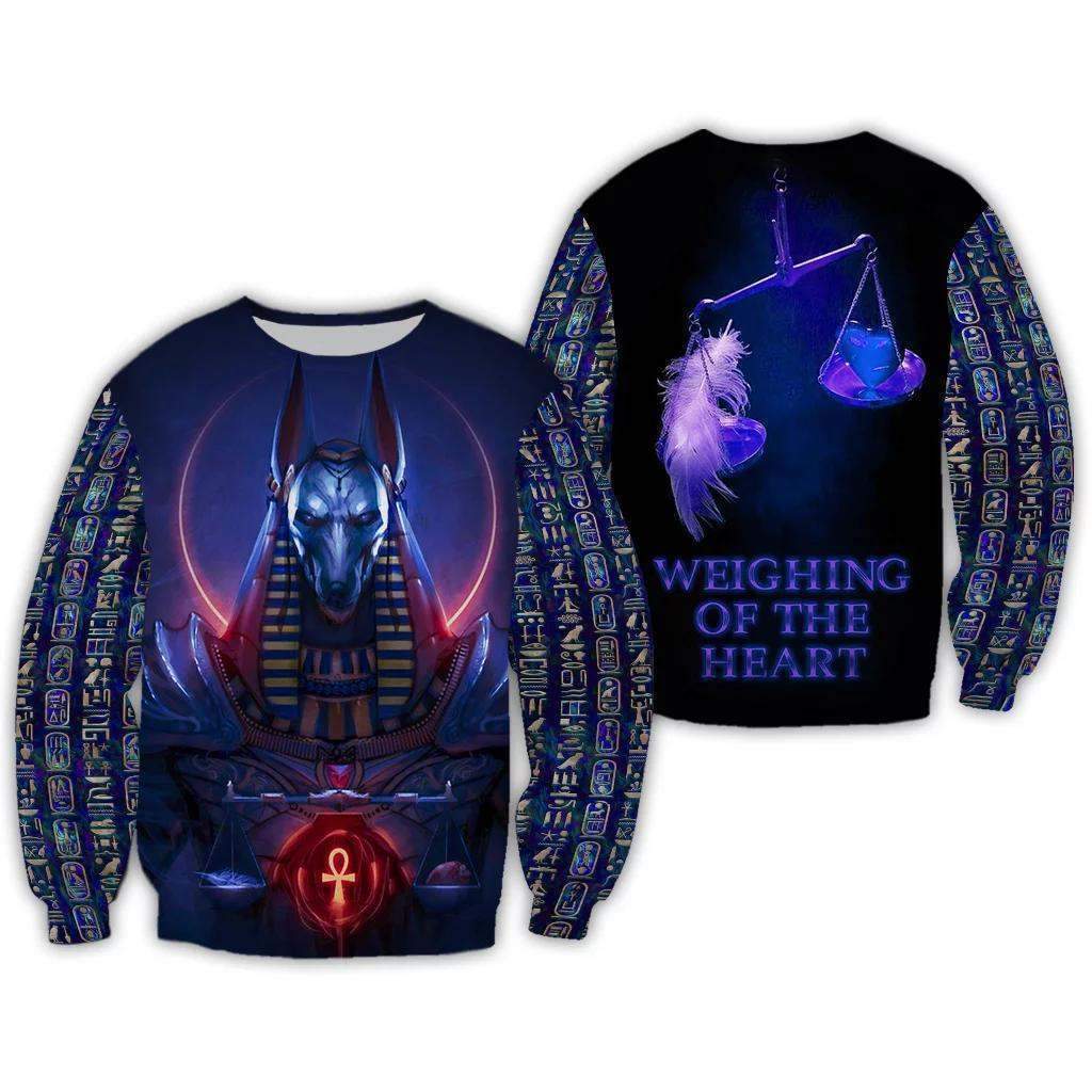 Anubis Blue Nice 3D All Over Printed Clothes - Amaze Style™-Apparel