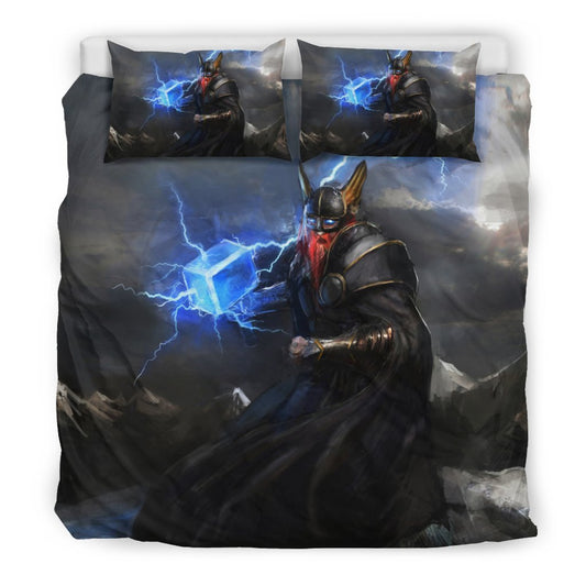 Viking God of Lightning Thor Bedding Set