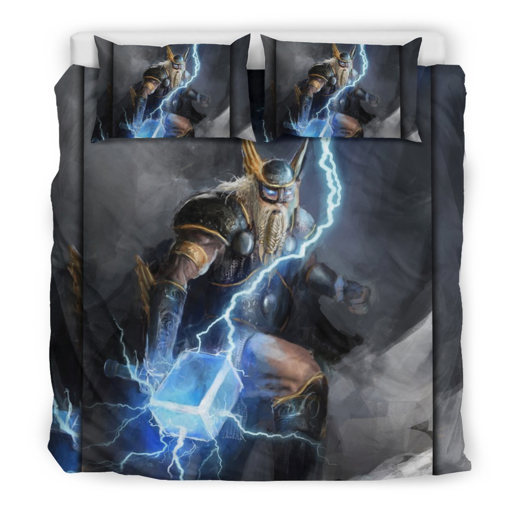 Viking God of Lightning Thor Bedding Set