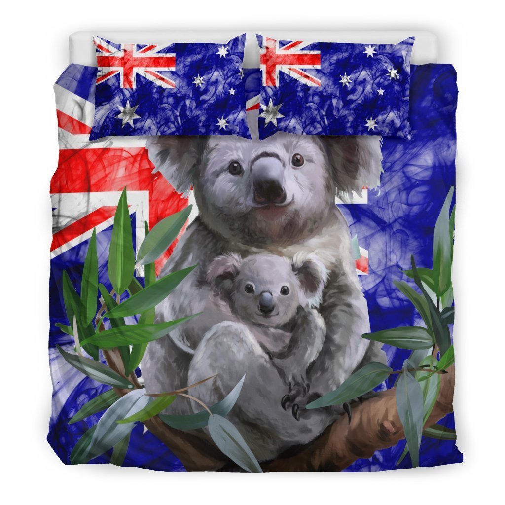 Australia Koala Flag Bedding Set K3 - Amaze Style™-BEDDING SETS