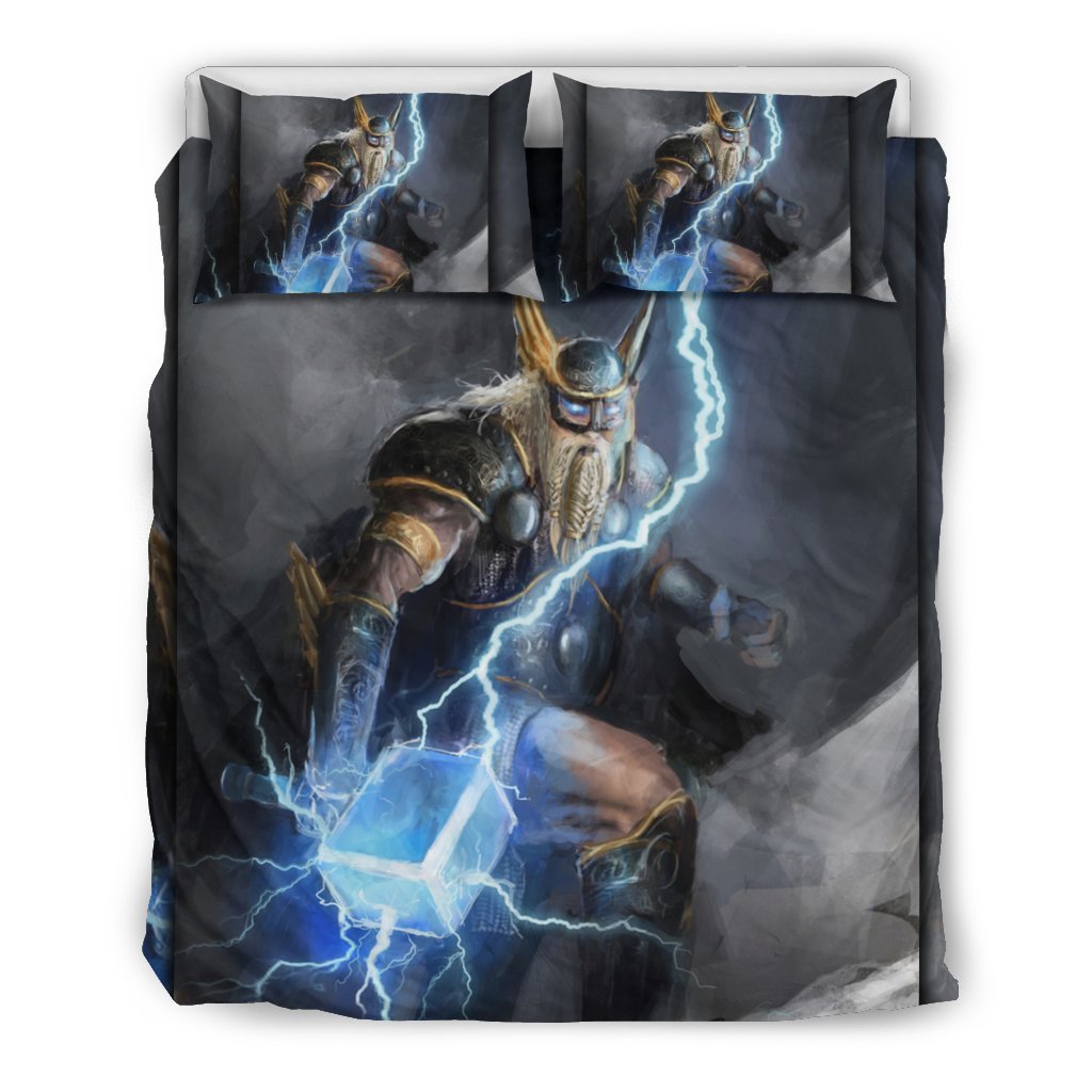 Viking God of Lightning Thor Bedding Set