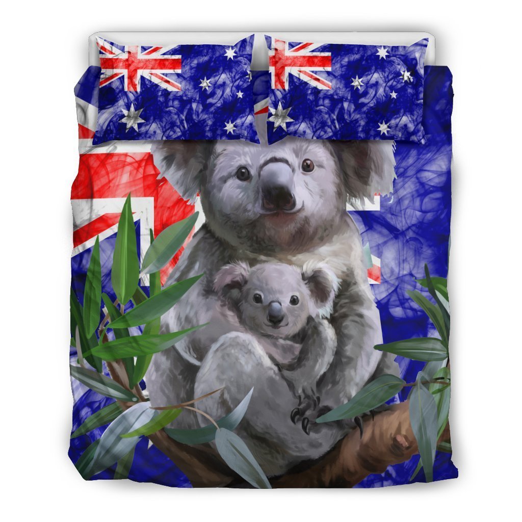 Australia Koala Flag Bedding Set K3 - Amaze Style™-BEDDING SETS