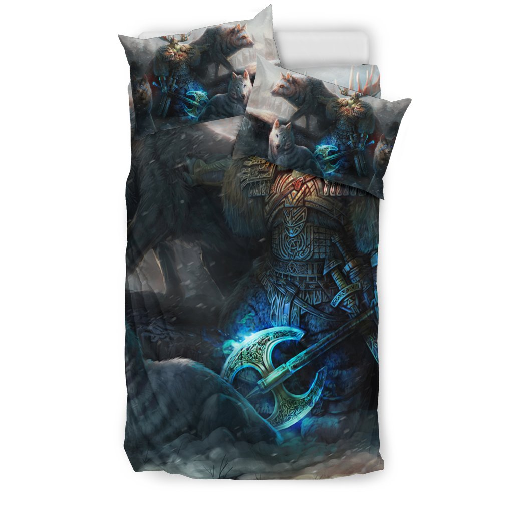 Viking Wolf Bedding Set