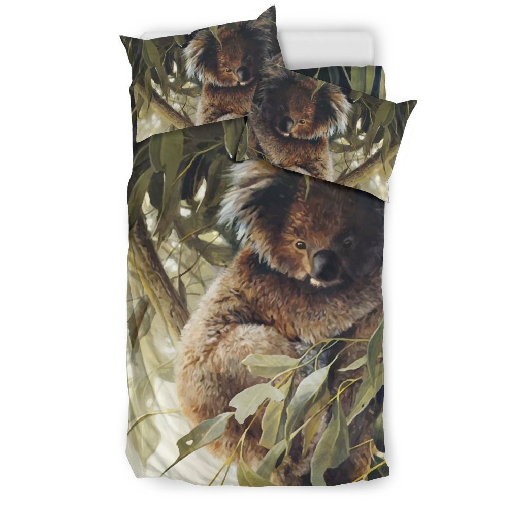 Australia Koala Duvet Cover k7 - Amaze Style™-BEDDING SETS
