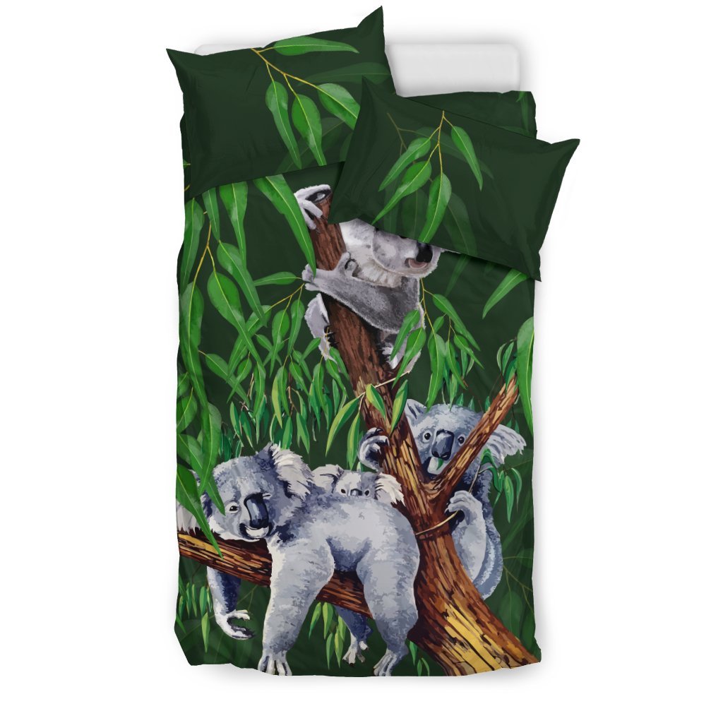 Australia Koala Sleep On Tree Duvet Cover th9 - Amaze Style™-BEDDING SETS