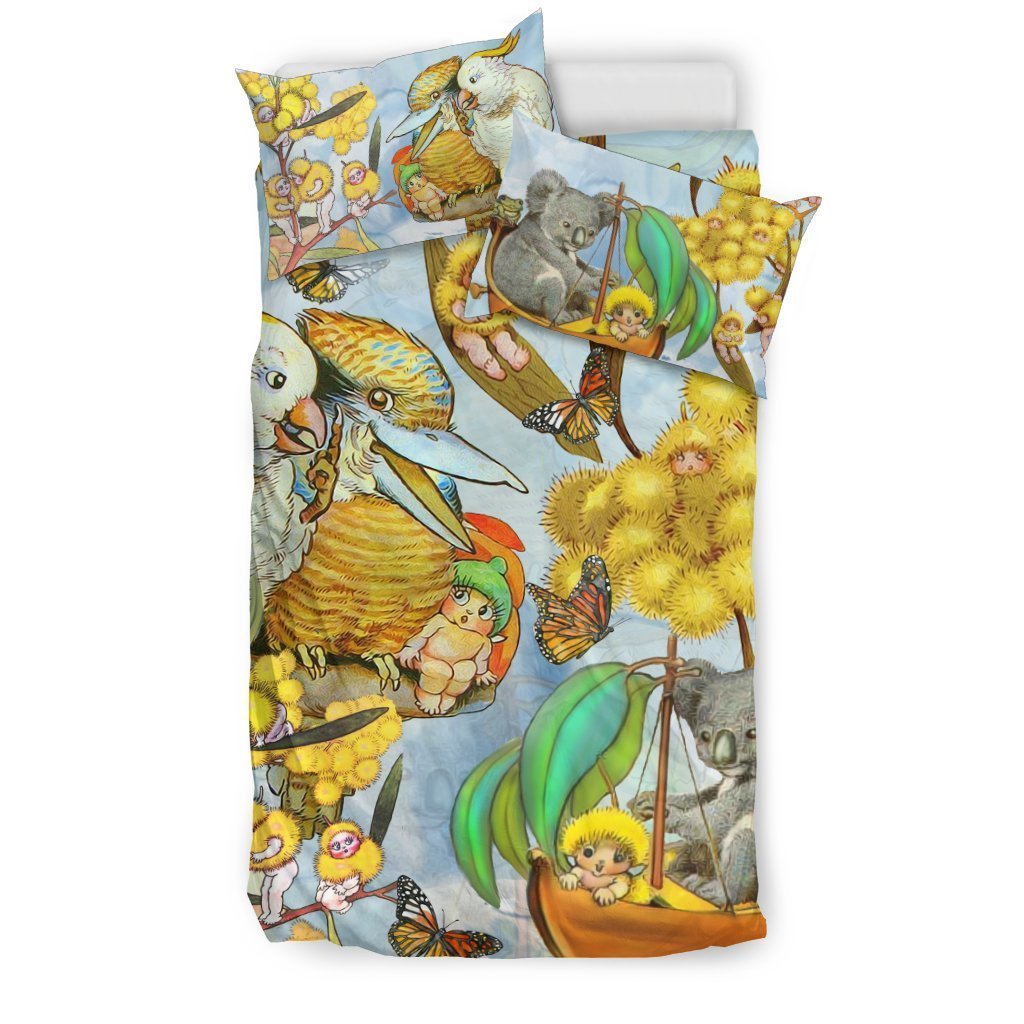Australia Koala Kookaburra Duvet Cover k7 - Amaze Style™-BEDDING SETS
