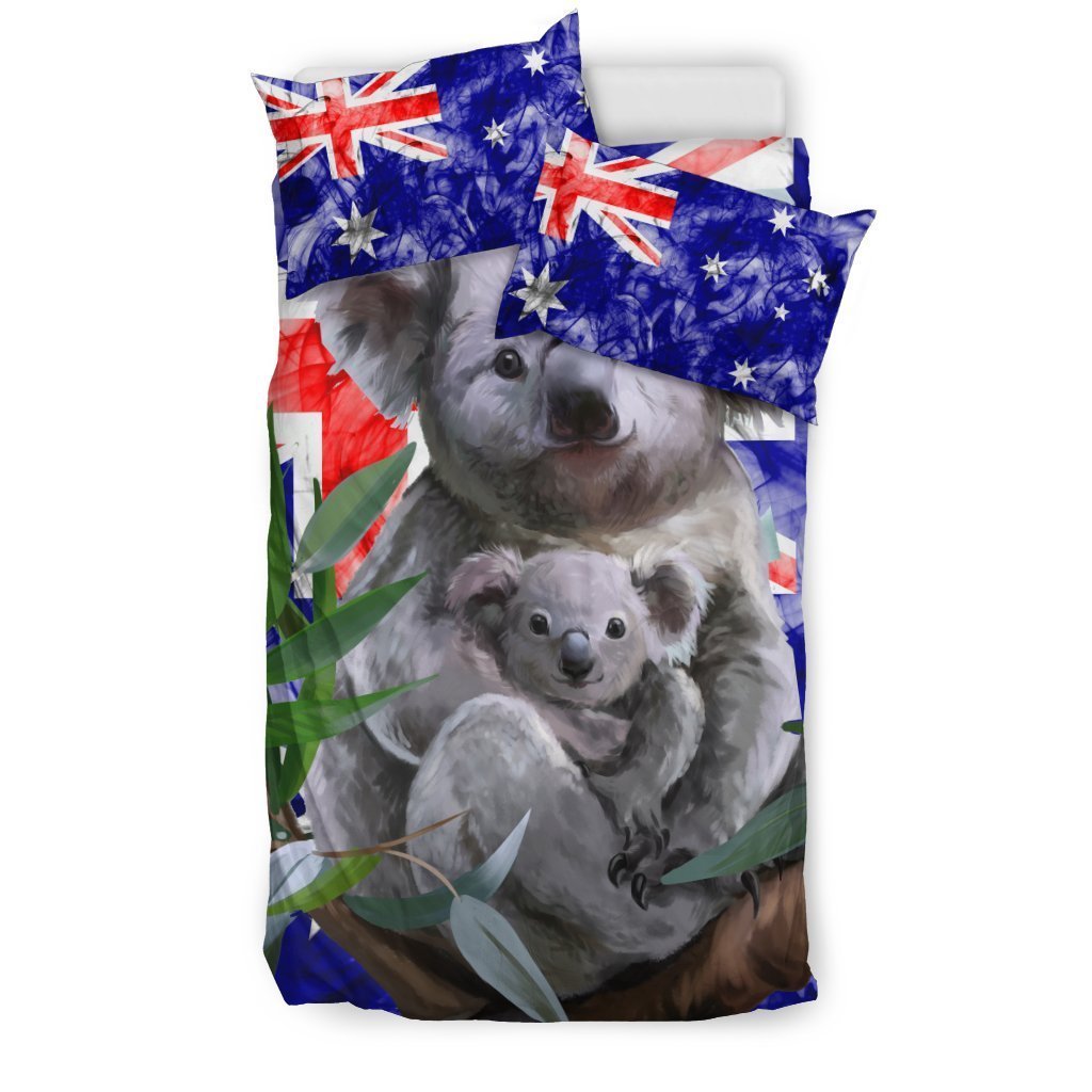 Australia Koala Flag Bedding Set K3 - Amaze Style™-BEDDING SETS